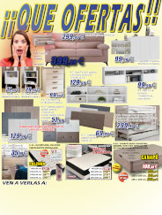 Ofertas muebles